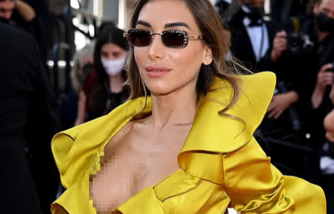 Mốt thả rông, xuyên thấu và hớ hênh “đại náo” thảm đỏ Liên hoan Phim Cannes