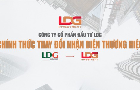 Công ty CP Đầu tư LDG chính thức thay đổi hệ thống nhận diện thương hiệu mới