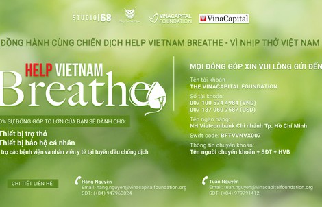 VinaCapital Foundation triển khai chương trình “Help Vietnam Breathe – Vì Nhịp thở Việt Nam”