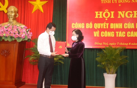 Ông Nguyễn Hồng Lĩnh làm Bí thư Tỉnh ủy Đồng Nai