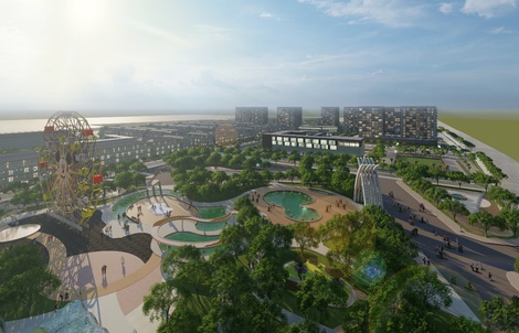 The New City Châu Đốc ưu tiên yếu tố cây xanh trong đô thị