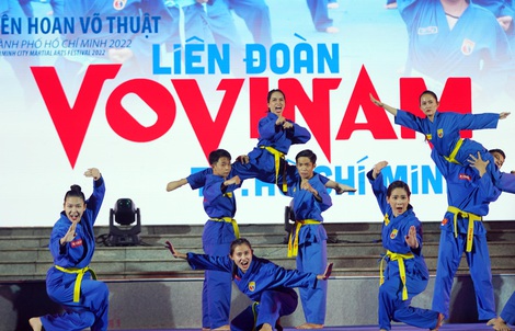 Liên hoan võ thuật TP HCM – Tôn vinh võ Việt