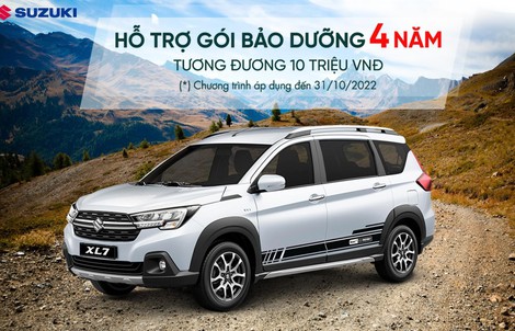 26 năm đồng hành, Suzuki tung ưu đãi hấp dẫn nhất từ trước đến nay