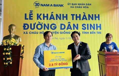 30 năm Nam A Bank “Nối nhịp cầu hạnh phúc” đến cộng đồng