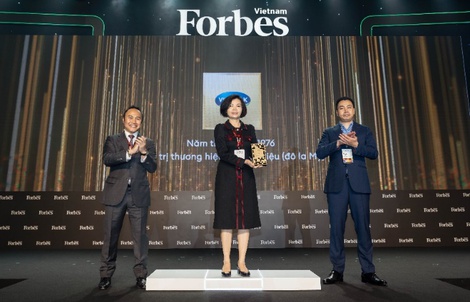 Vinamilk - thương hiệu “tỉ USD” duy nhất trong Top 25 thương hiệu F&B dẫn đầu của Forbes Việt Nam