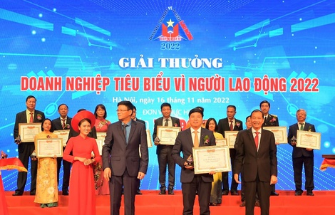 Vietcombank được vinh danh “Doanh nghiệp tiêu biểu vì người lao động”