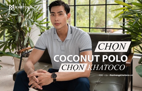 Chọn Coconut Charcoal Polo - chọn Khatoco