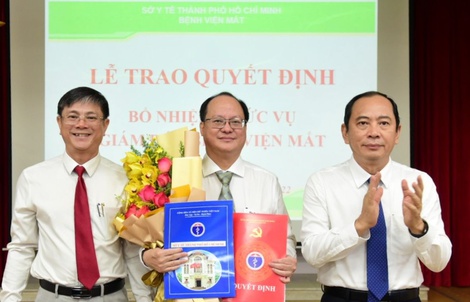 Tân giám đốc Bệnh viện Mắt TP HCM: Tôi sẽ cố gắng hết mình!
