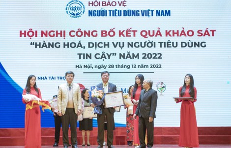 Vissan đón nhận danh hiệu Top 50 hàng hóa, dịch vụ người tiêu dùng tin cậy