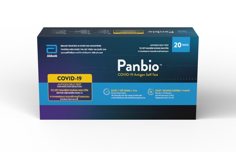 Bộ Y tế đã phê duyệt bộ tự xét nghiệm nhanh kháng nguyên COVID-19 Panbio ™ của Abbott