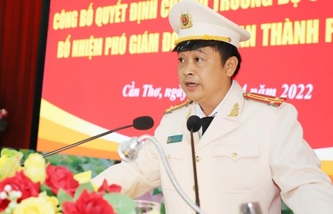Thượng tá Lê Đức Bảy làm Phó Giám đốc Công an TP Cần Thơ