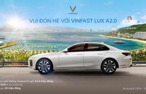 Chào hè 2022, VinFast tung ưu đãi khủng chỉ áp dụng đến cuối tháng 4-2022