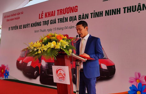 Phương Trang khai trương 8 tuyến xe buýt ở tỉnh Ninh Thuận