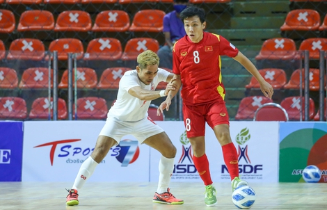 Tuyển futsal Việt Nam thất bại trước Thái Lan