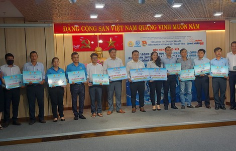 Hội nghị tổng kết của Tổng Công ty Cấp nước Sài Gòn- TNHH MTV