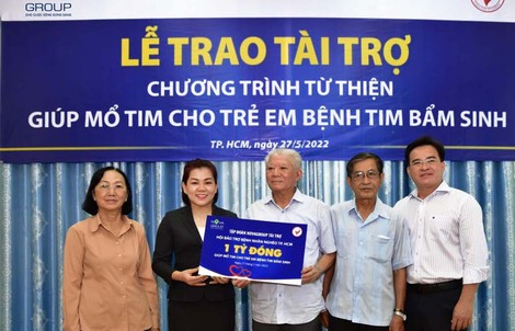 NovaGroup tài trợ phẫu thuật cho bệnh nhi mắc bệnh tim bẩm sinh