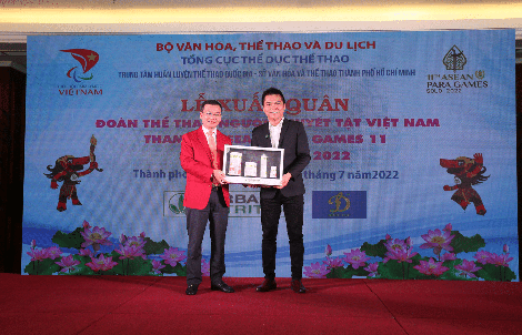 Herbalife đồng hành tổ chức lễ xuất quân cho VĐV người khuyết tật Việt Nam dự Para ASEAN Games