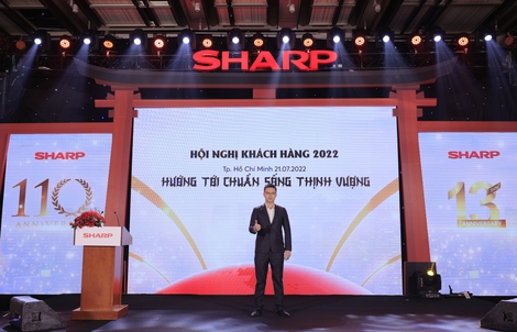 Sharp – “Hướng tới Chuẩn sống Thịnh Vượng”