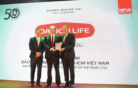 Dai-ichi Life Việt Nam vào “Top 50 Doanh nghiệp Phát triển Bền vững 2022”