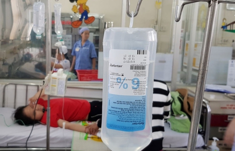 Việt Nam vừa nhận 1.500 túi dịch truyền dextran điều trị sốc sốt xuất huyết