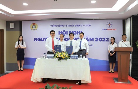 TỔNG CÔNG TY PHÁT ĐIỆN 3: Ký thỏa ước với nhiều phúc lợi cho người lao động