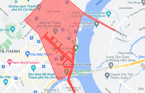 TP HCM: Cấm xe hàng loạt tuyến đường đêm giao thừa