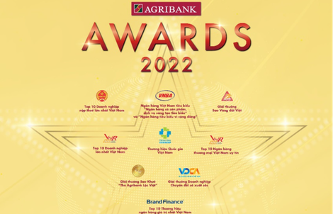 Agribank khẳng định thương hiệu bằng những giải thưởng uy tín