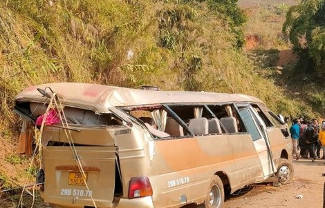 Xe khách chở người đi đám cưới gặp nạn: Xác định các nạn nhân
