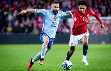 Haaland nhạt nhòa, Na Uy mất vé dự EURO 2024 về tay Tây Ban Nha, Scotland