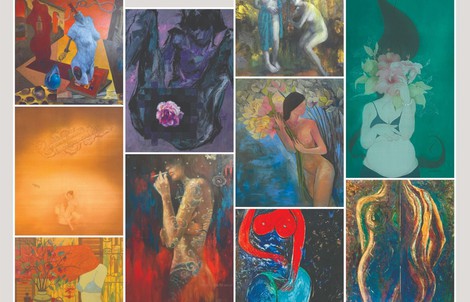 Có gì trong triển lãm tranh nude của nhóm 10 họa sĩ?