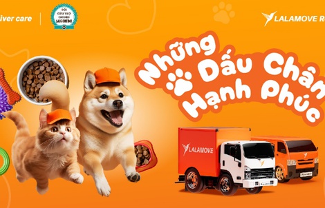 Lalamove Deliver Care chung tay giải cứu thú cưng toàn cầu qua chiến dịch "Những dấu chân hạnh phúc” (Make a pawfect move)