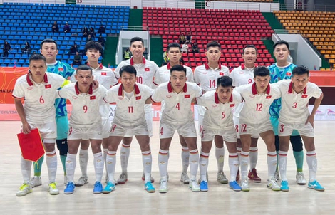 Thắng đậm Nepal, tuyển futsal Việt Nam sớm giành vé vào vòng chung kết châu Á 2024