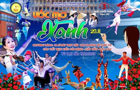 Chương trình "Ước mơ xanh" tri ân thầy cô giáo