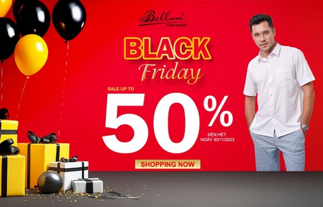 Black Friday: Săn sale cực hot tại thời trang nam cao cấp Belluni