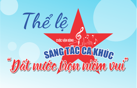 Thể lệ cuộc vận động sáng tác ca khúc "Đất nước trọn niềm vui"
