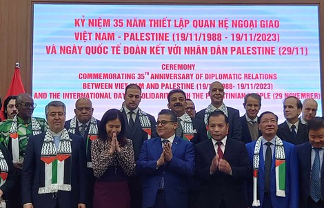 Video: Kỷ niệm Ngày quốc tế đoàn kết với nhân dân Palestine tại Hà Nội