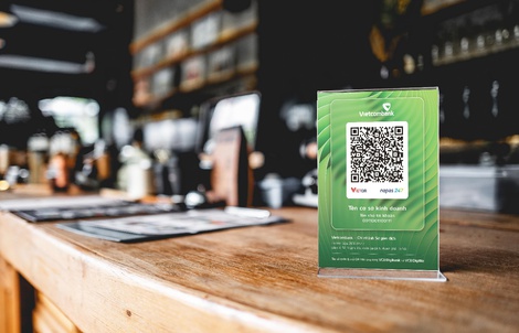 Vietcombank ra mắt bộ giải pháp “QR nhận tiền” và “Quản lý doanh thu theo từng mã QR”