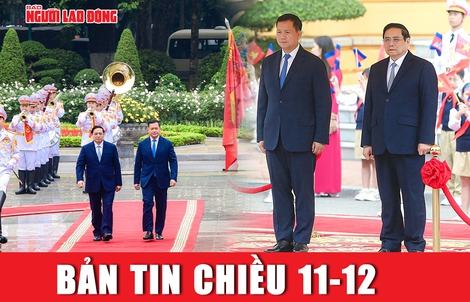Bản tin chiều 11-12: Thủ tướng Phạm Minh Chính chủ trì lễ đón Thủ tướng Campuchia Hun Manet