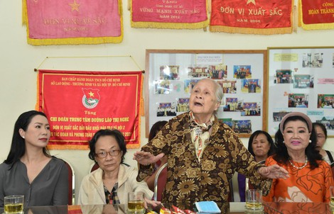 Tháng 12 này, 7 nghệ sĩ lão thành chuyển đến Viện dưỡng lão Thị Nghè