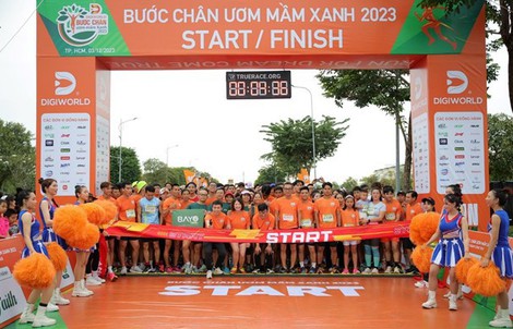 Ươm mầm xanh từ đá cùng giải chạy marathon ý nghĩa