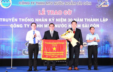 Công ty TNHH MTV Nước Ngầm Sài Gòn kỷ niệm 30 năm ngày thành lập