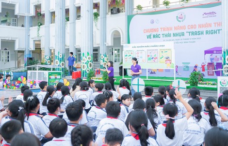 Mondelez Kinh Đô truyền cảm hứng bảo vệ môi trường qua sáng kiến "Trash Right"