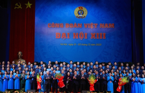 BẾ MẠC ĐẠI HỘI XIII CÔNG ĐOÀN VIỆTNAM (NHIỆM KỲ 2023-2028): Xây dựng đội ngũ cán bộ Công đoàn bản lĩnh, tâm huyết
