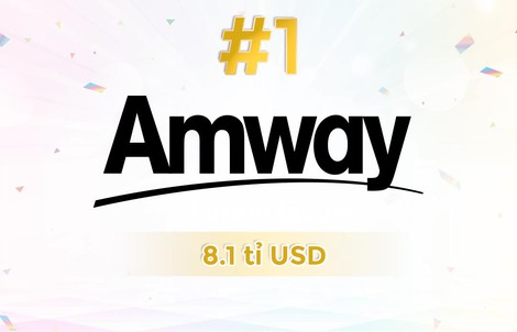 Tập đoàn Amway 11 năm liên tiếp dẫn đầu ngành bán hàng trực tiếp thế giới