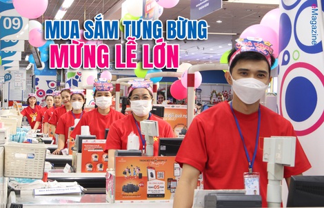 Mua sắm tưng bừng mừng lễ lớn