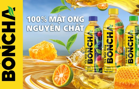 Trà mật ong BONCHA thanh mát - thức uống tốt cho sức khỏe dịp hè