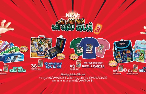 NuVi khởi động loạt chương trình chào hè đa sắc màu trẻ em Việt