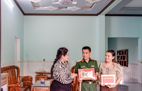 Vedan Việt Nam hỗ trợ sửa chữa nhà cho quân nhân bị thương khi làm nhiệm vụ