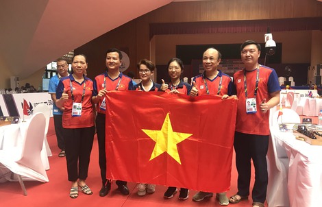 Cờ ốc mang HCV đầu tiên về cho Việt Nam tại SEA Games 32