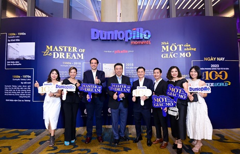 Dunlopillo ra mắt bộ sưu tập nệm cao su Latex World Fresh 2023